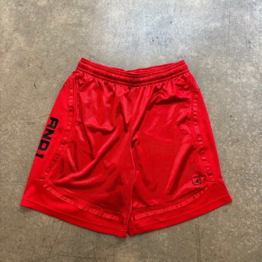 Vintage Y2K Baggy And1 Basketball Shorts Size Large